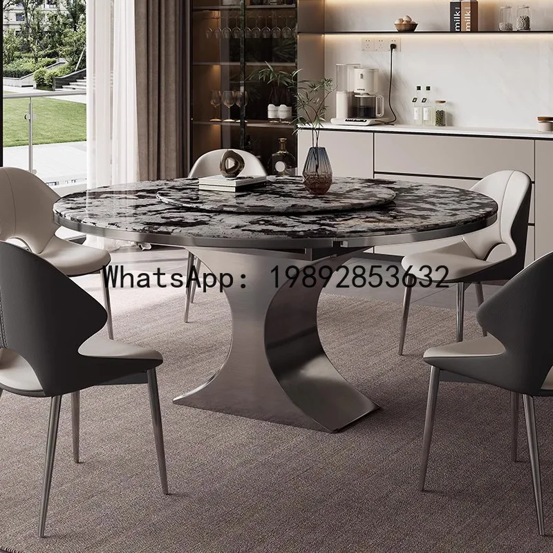 H5.18 extendable marble dining - Tables 评论和价格