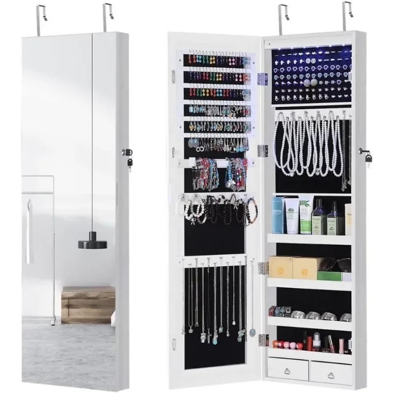 Full Length Mirror Jewelry Cab - Full Length Mirror Jewelry Armoire 评论和价格