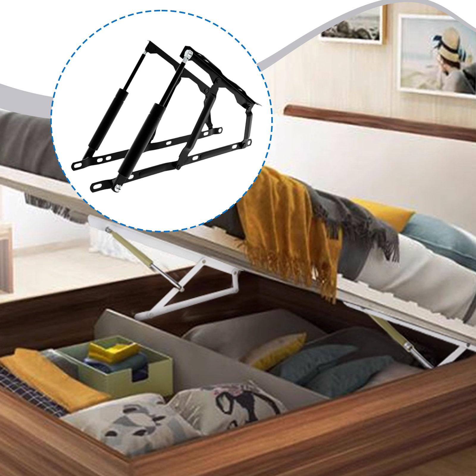2Pcs Bed Lift Mechanism Hydrau - Gas Lift Storage Bed Hydraulic 评论和价格