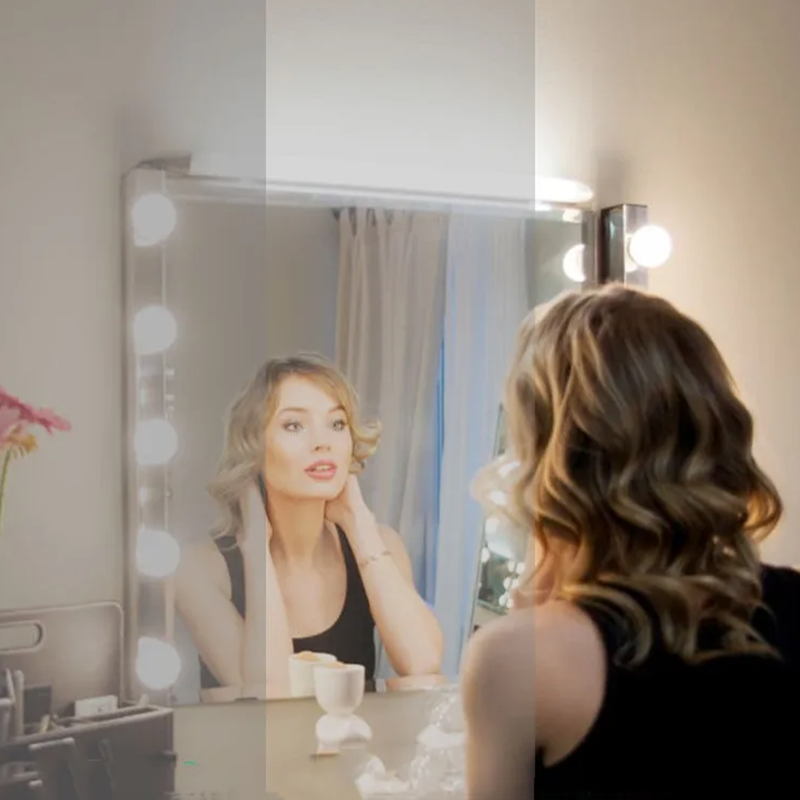 Dimmable LED Mirror Light Deta - Dressing Table Vanity With Lighted Mirror 评论和价格