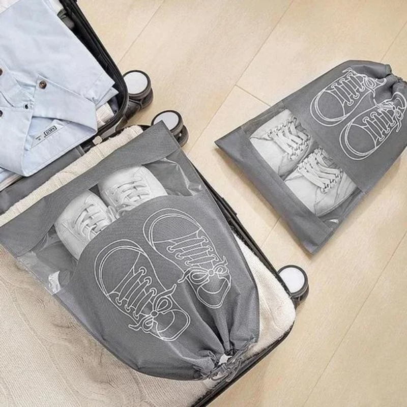 5/10/20Pcs Shoes Storage Bag C - Wardrobe Closet Portable Fabric Cover 评论和价格