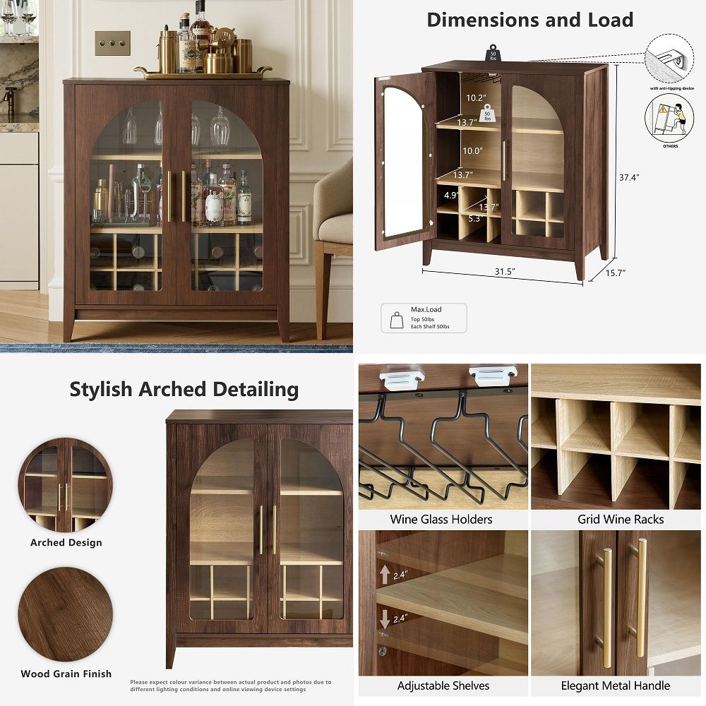 Tall Storage Cabinet Fluted Pa - Storage 评论和价格