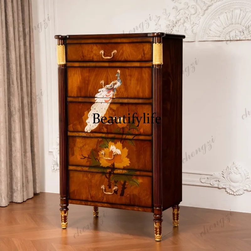 M178 American retro solid wood - Storage 评论和价格