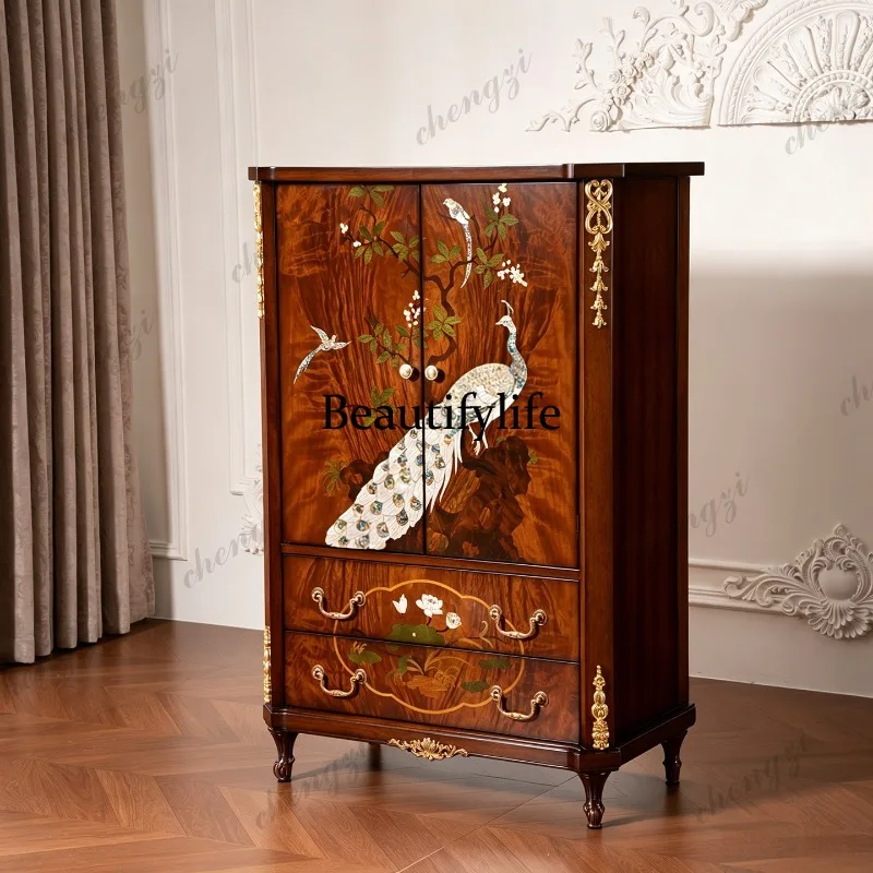 M178 American retro solid wood - Storage 评论和价格