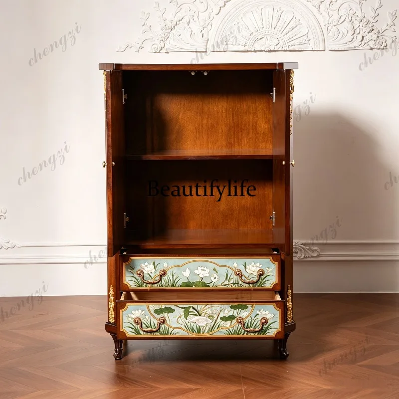 M178 American retro solid wood - Storage 评论和价格