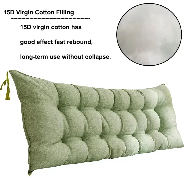 1PC Sofa Long Cushion Headboar - Headboard Cushion Backrest Tatami 评论和价格