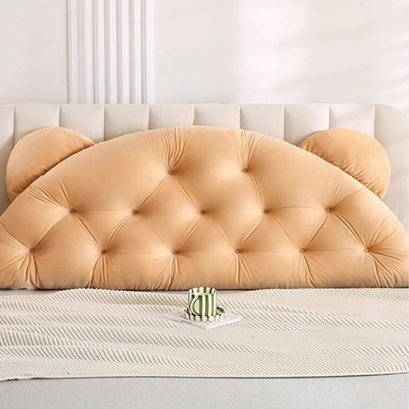 Bear Ear Headboard Backrest Cu - Headboard Cushion Backrest Tatami 评论和价格