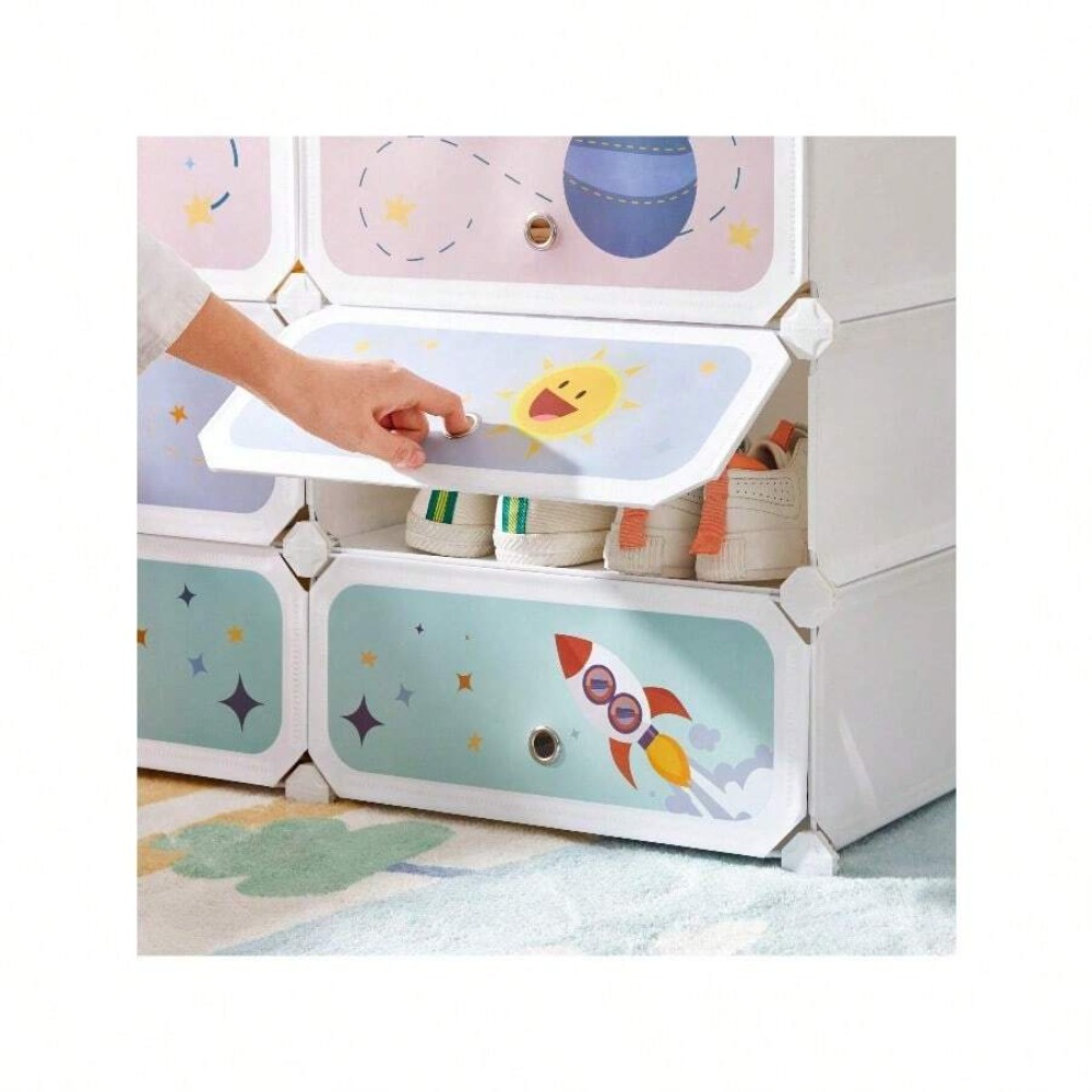 6 Tier Shoe Rack With Doors St - Shoe Rack Cabinet Narrow Entryway 评论和价格