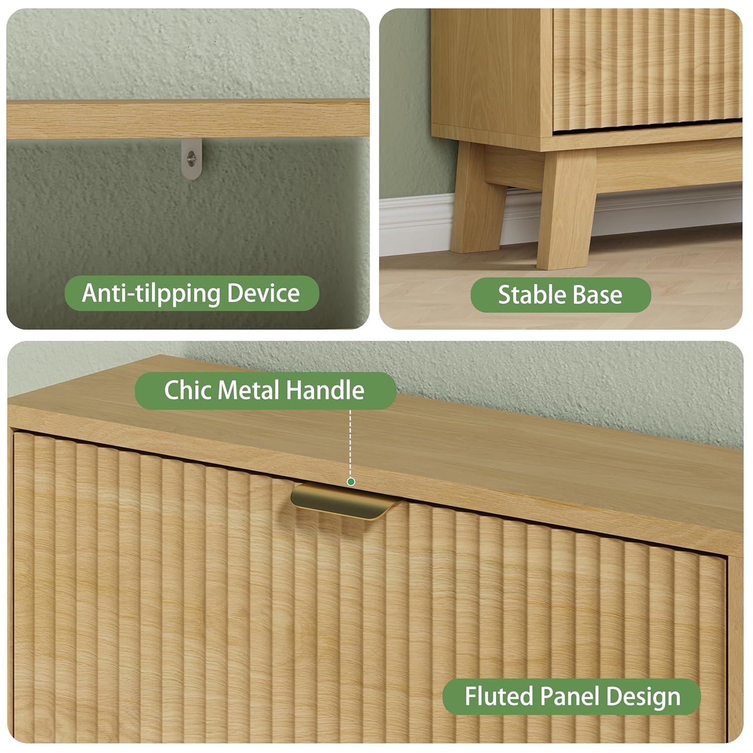 Shoe Cabinet 3 Flip Drawers, 5 - Shoe Rack Cabinet Narrow Entryway 评论和价格