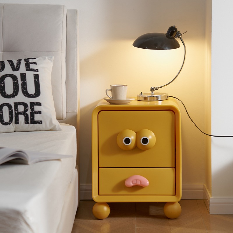 Bedside table creative cute ca - Storage 评论和价格
