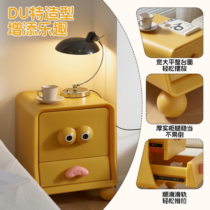 Bedside table creative cute ca - Storage 评论和价格