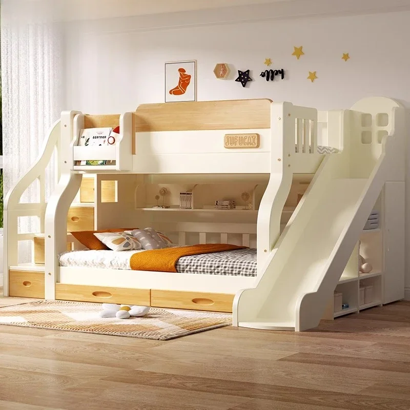 Loft Double Bed With Stairs Fr - King Size Bed Frame With Storage Drawers 评论和价格