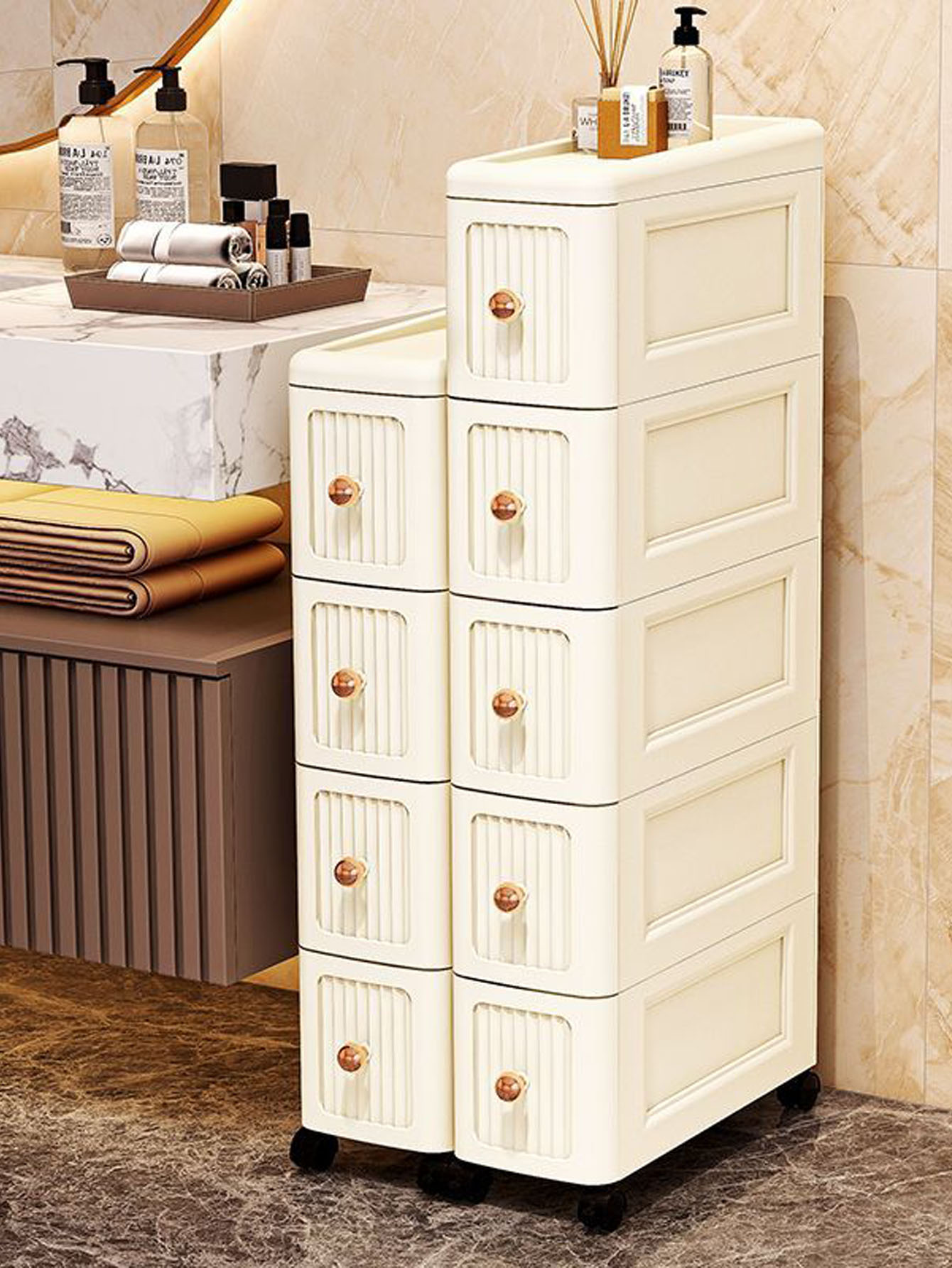15CM Wide Gap Storage Cabinet  - Tables 评论和价格