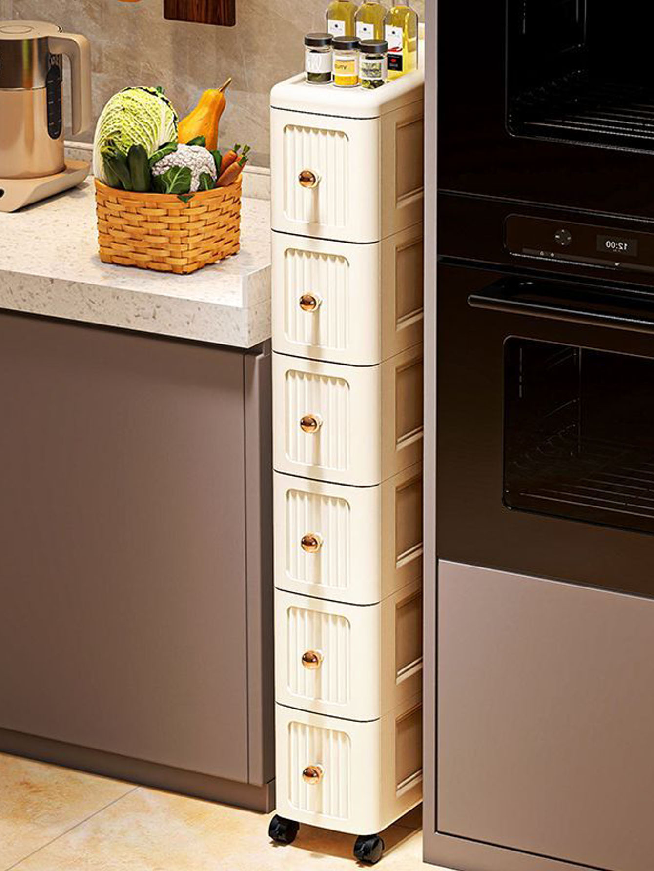 15CM Wide Gap Storage Cabinet  - Tables 评论和价格