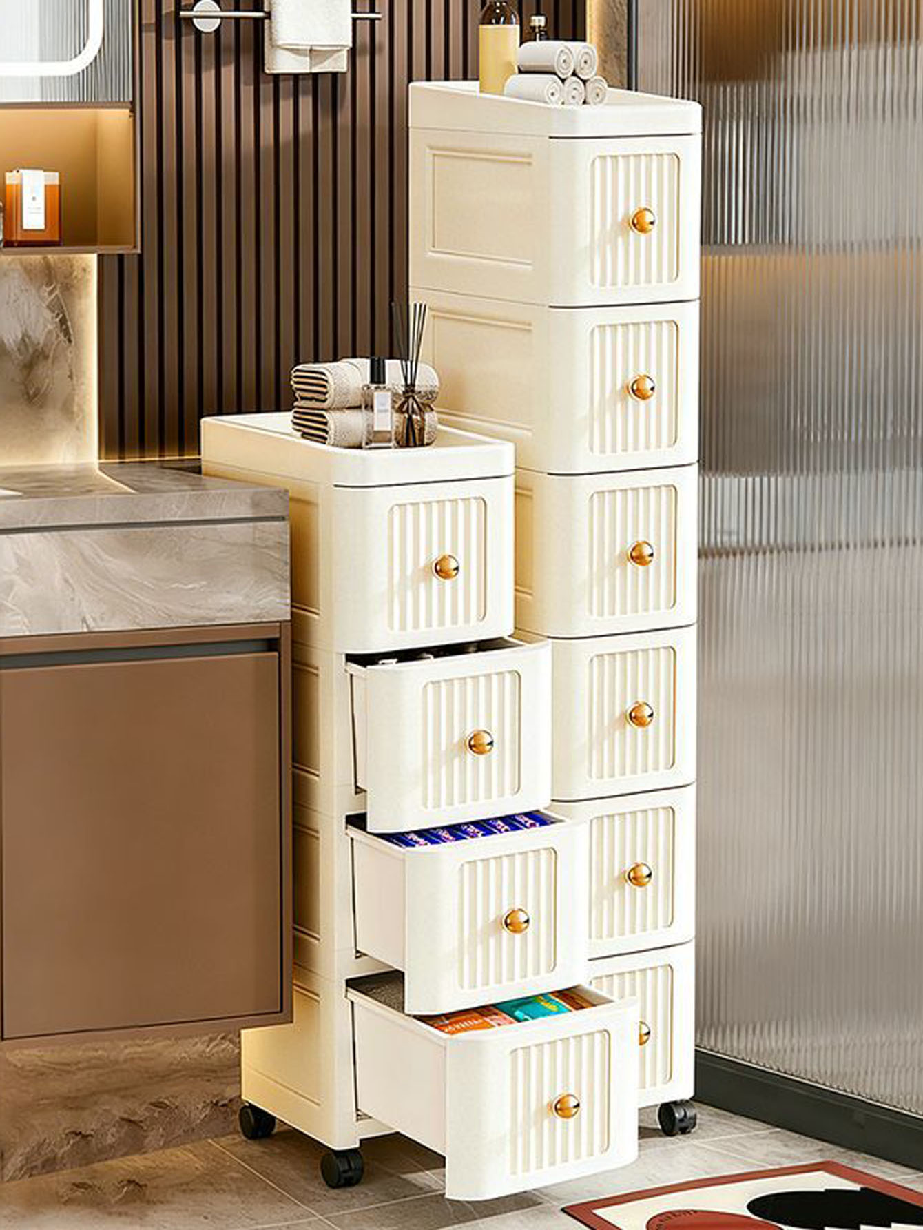 15CM Wide Gap Storage Cabinet  - Tables 评论和价格
