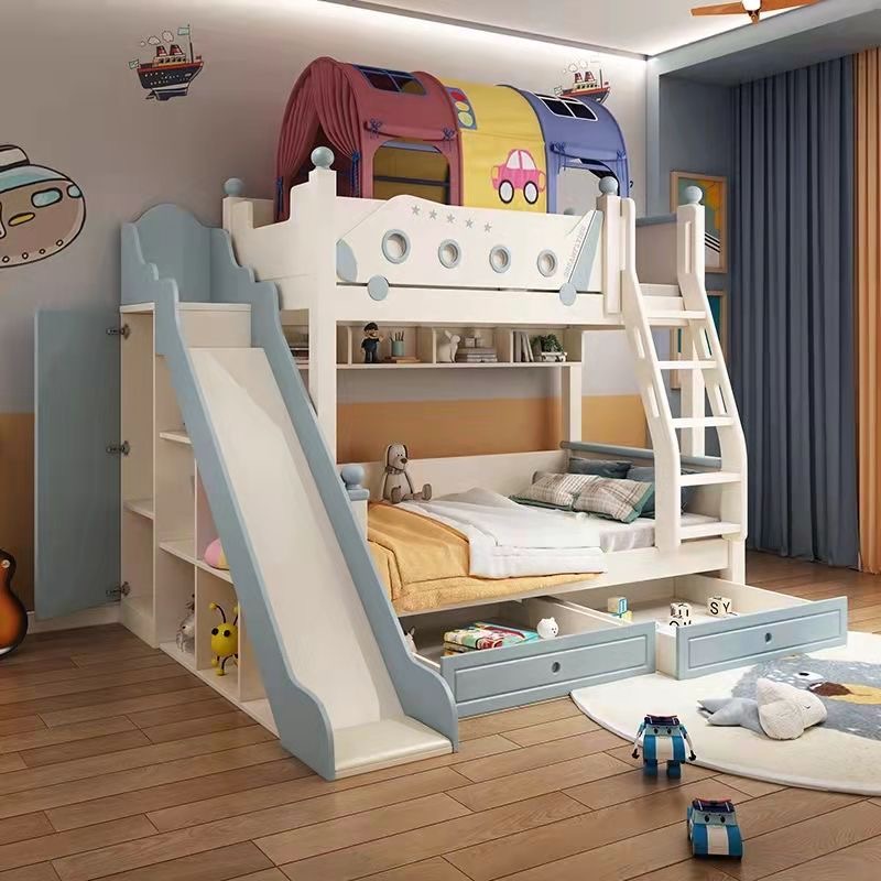 High Quality Wooden Princess S - Bunk Bed With Stairs And Slide 评论和价格