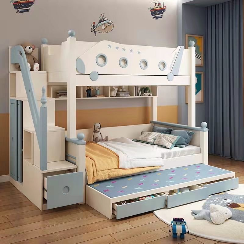 High Quality Wooden Princess S - Bunk Bed With Stairs And Slide 评论和价格
