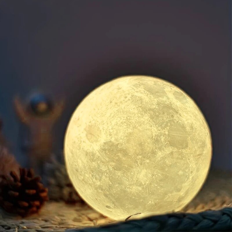 1 LED Moon Light Galaxy Light, - Floating Nightstand With Led Light 评论和价格