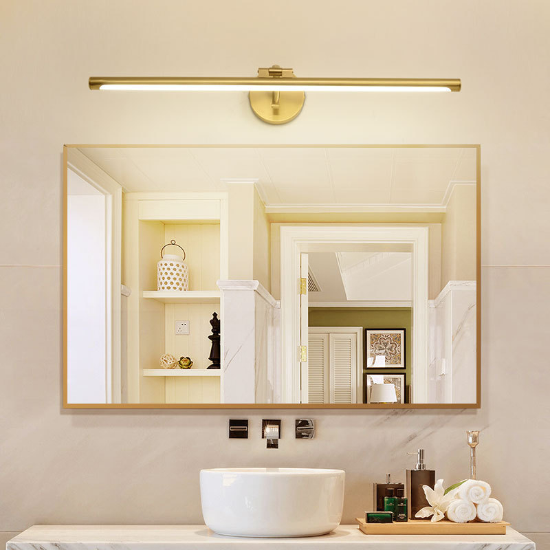 All-copper Bathroom Vanity Mir - Dressing Table Vanity With Lighted Mirror 评论和价格