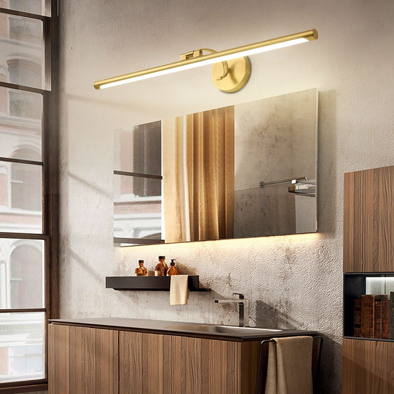 All-copper Bathroom Vanity Mir - Dressing Table Vanity With Lighted Mirror 评论和价格