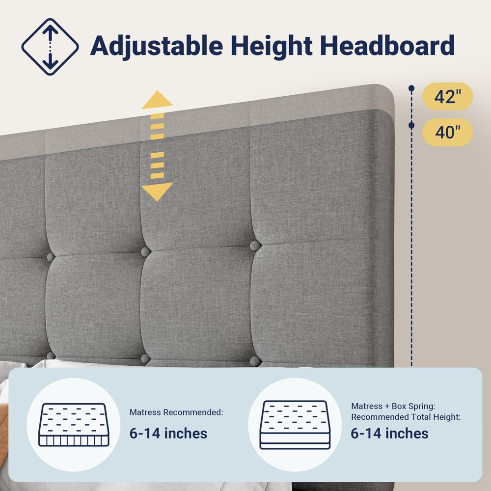 US Shipping King Size Platform - King Size Bed Frame With Storage Drawers 评论和价格