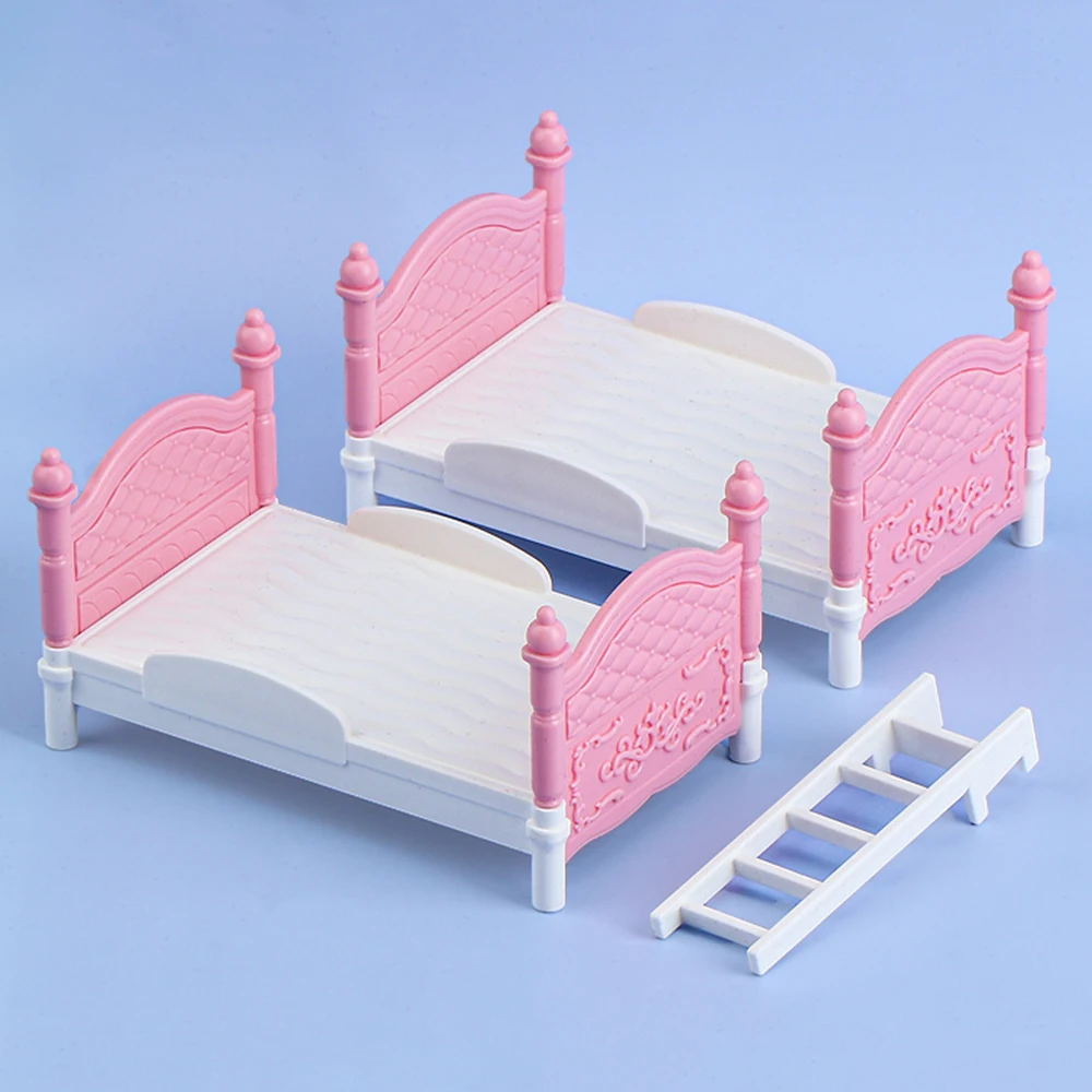 Miniature Dollhouse Double Bed - Bedroom Furniture 评论和价格