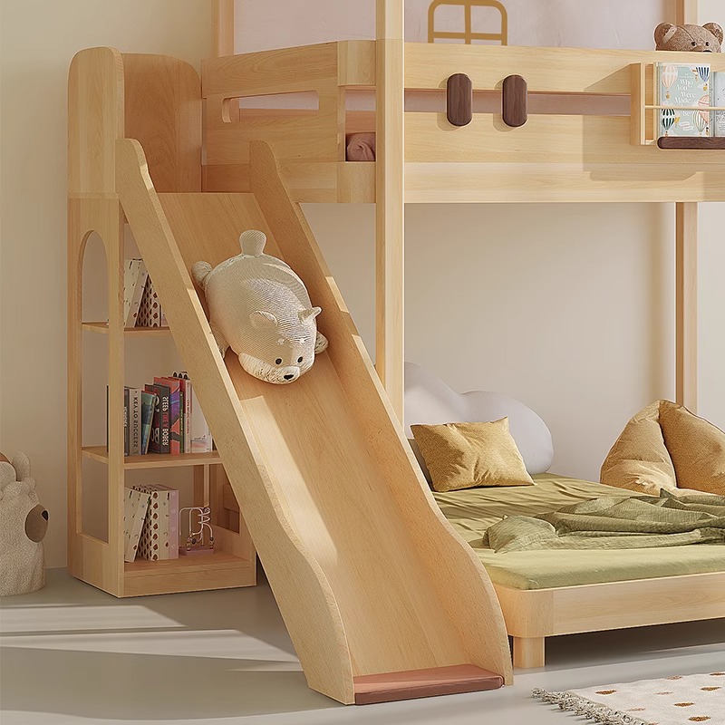 Bunk bed slide single sale chi - Bunk Bed With Stairs And Slide 评论和价格