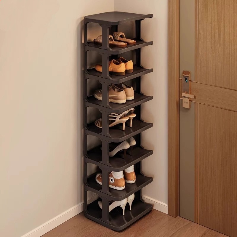 Vertical Narrow Gap Shoe Rack  - Shoe Rack Cabinet Narrow Entryway 评论和价格