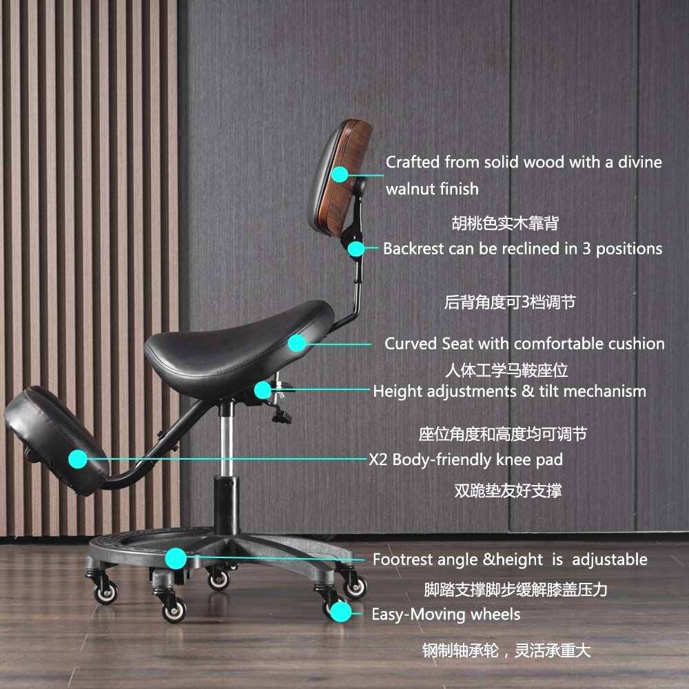 Adjustable Ergonomic Kneeling  - Chairs 评论和价格