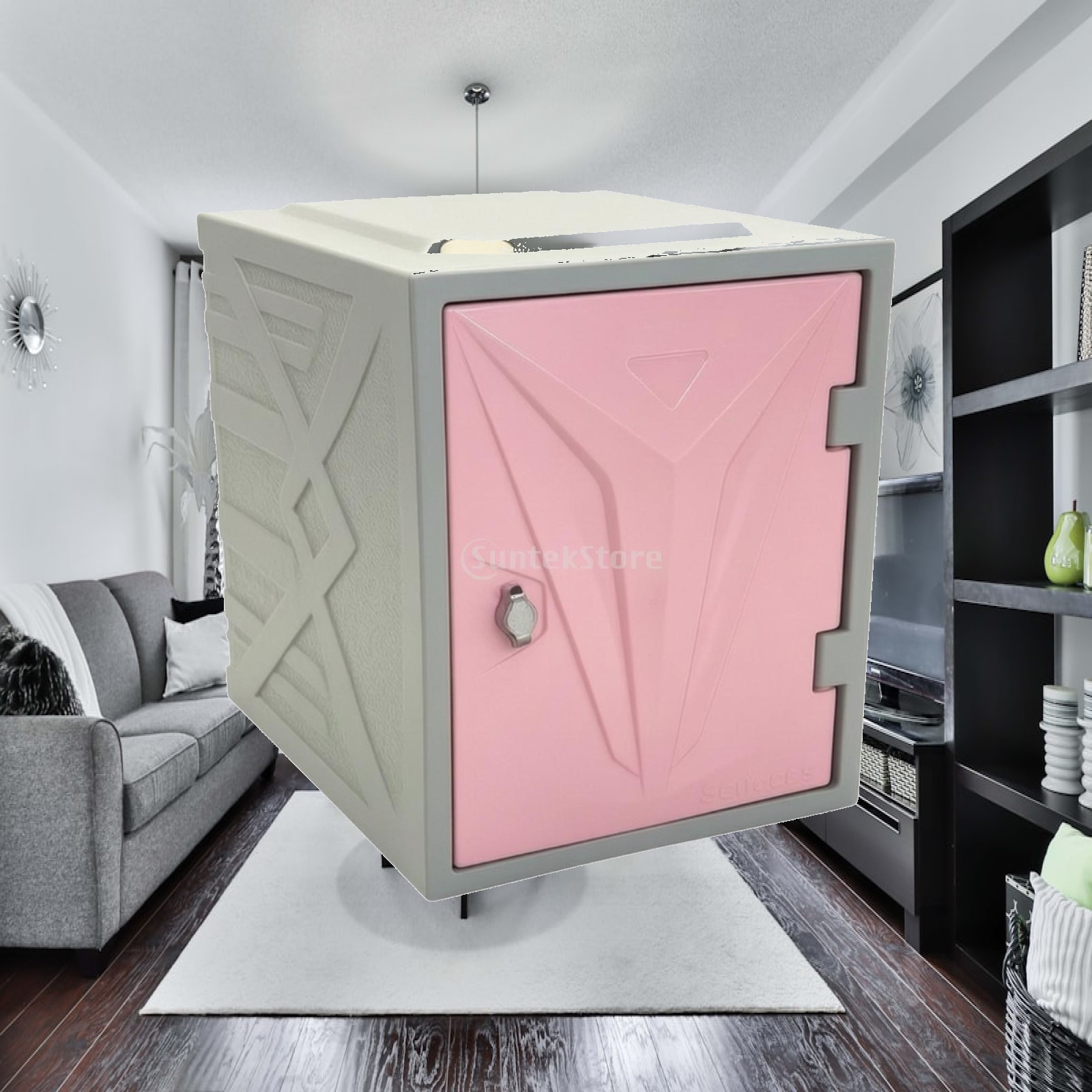 Geometric Storage Cabinet Comp - Bedroom Furniture 评论和价格